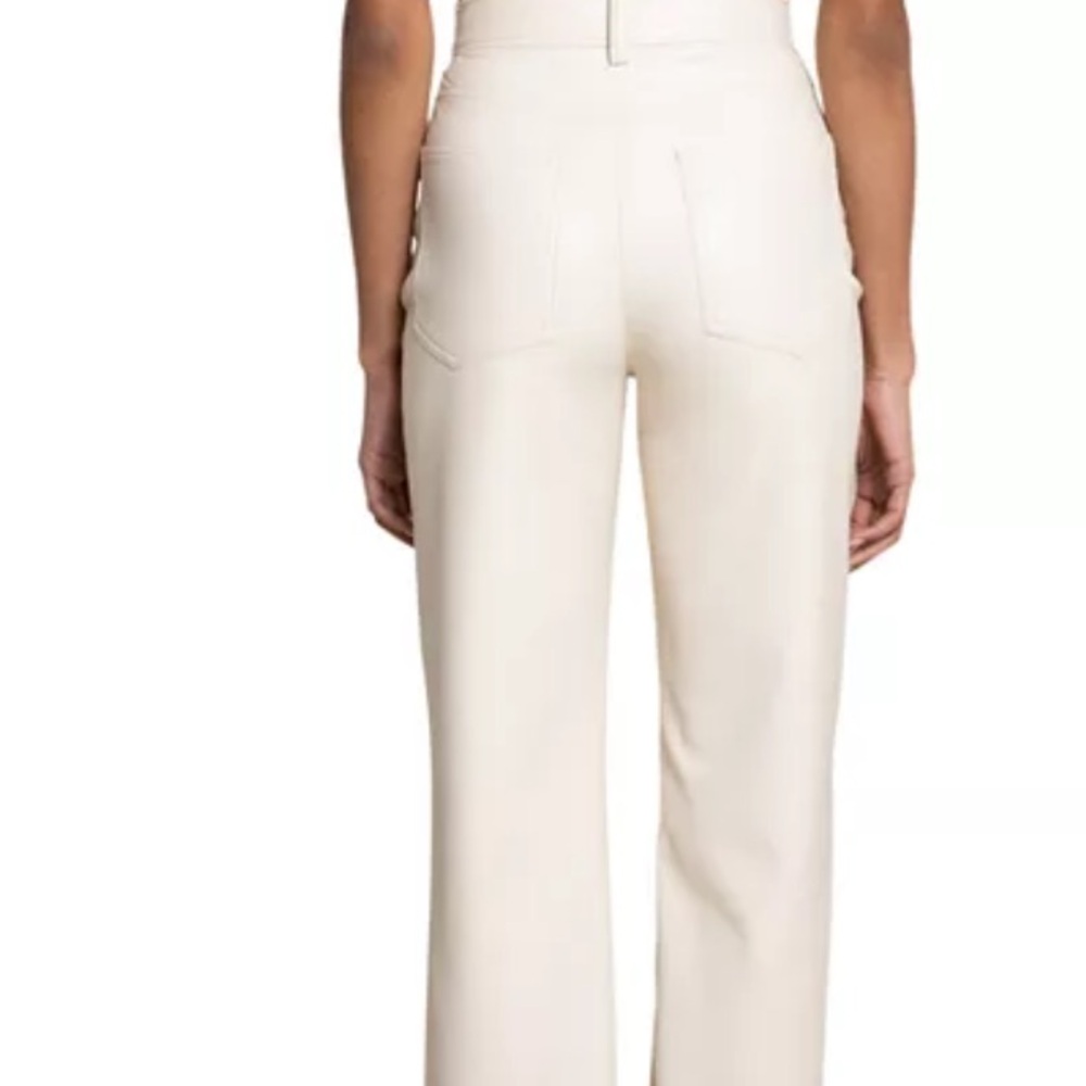 NWT A.L.C. Christopher Faux Leather Leg Pants Size 2 - Picture 4 of 16